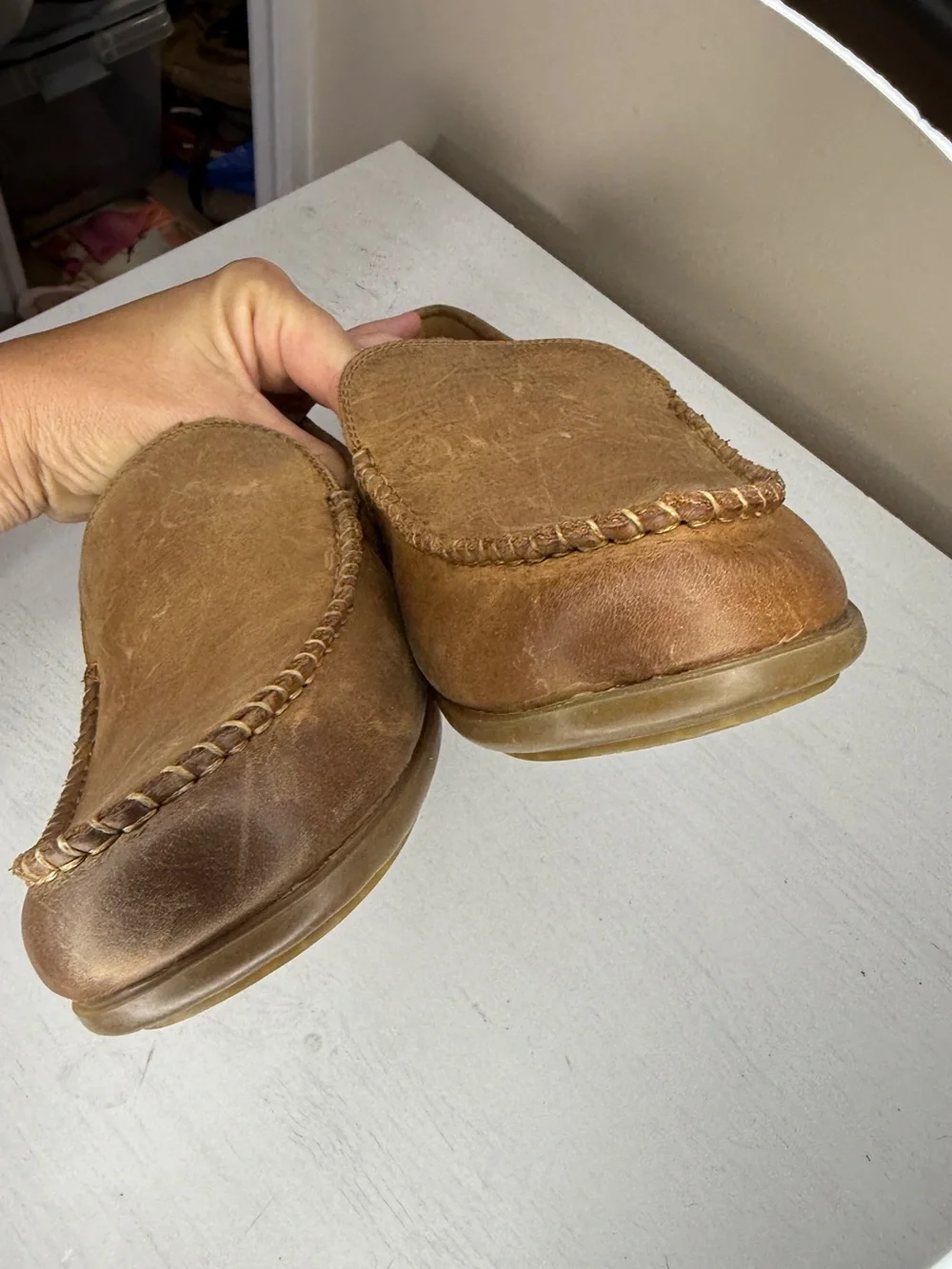 Men’s FRYE Lewis Venetian Loafers Sz 9